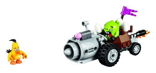 LEGO Angry Birds - Fuga en el Coche de los Cerdos, Juego de construcción (75821)