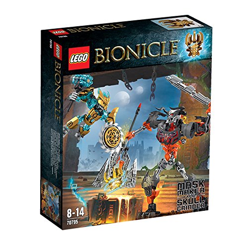 LEGO Bionicle - Mask Maker vs. Skull Grinder, Figura de acción, 171 Piezas (70795)