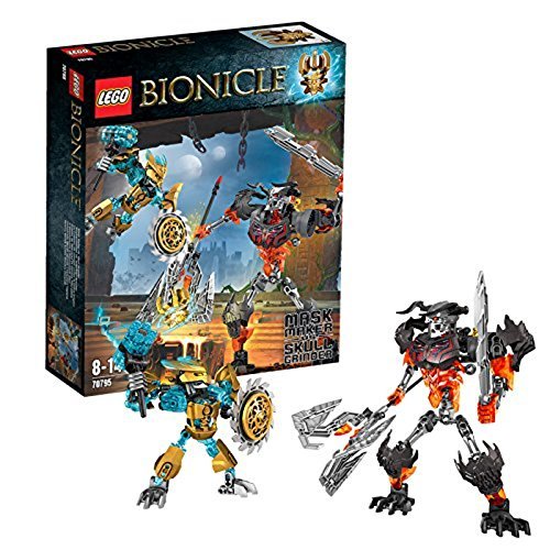 LEGO Bionicle - Mask Maker vs. Skull Grinder, Figura de acción, 171 Piezas (70795)