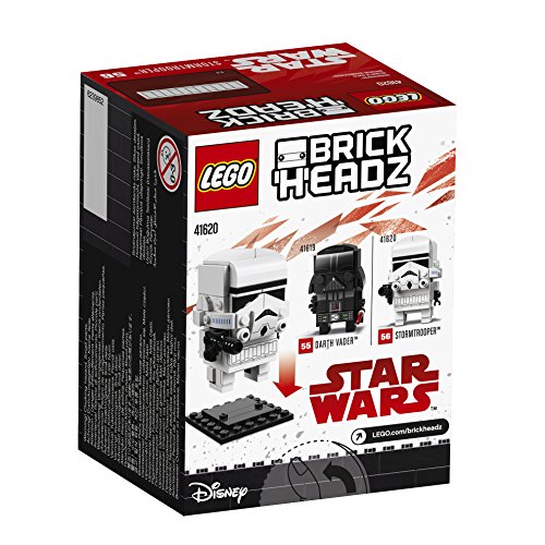 Lego Brickheadz 41620 Juego De Construcción Stormtrooper, Multicolor