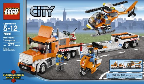 LEGO City 7686 - Transporte de helicópteros