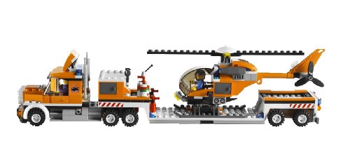 LEGO City 7686 - Transporte de helicópteros