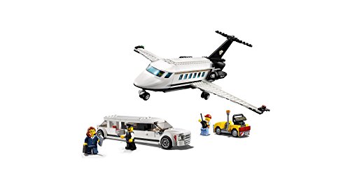 LEGO City - Aeropuerto: Servicio VIP, Set de Construcción con Avión y Limusina de Juguete (60102)