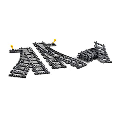 LEGO City Switch 60238 Kit de construcción de vías de Tren + Carriles City (60205), Juguetes Infantiles Juego de Construcción Vías