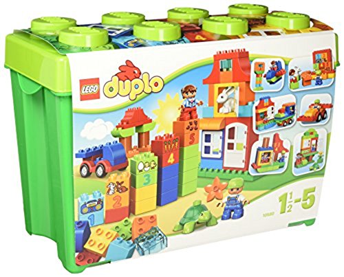 LEGO Duplo - Caja Divertida Deluxe, Multicolor (10580) , Modelos/Colores Surtidos, 1 Unidad