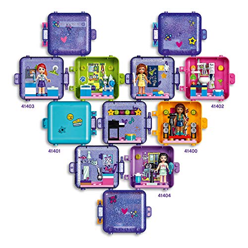 LEGO Friends - Cubo de Juegos de Stephanie, Caja de Juguete con Accesorios y Mini Muñeca de Stephanie, Set Recomendado a Partir de 6 Años (41401)