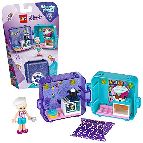 LEGO Friends - Cubo de Juegos de Stephanie, Caja de Juguete con Accesorios y Mini Muñeca de Stephanie, Set Recomendado a Partir de 6 Años (41401)