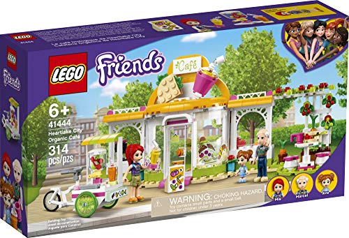 LEGO Friends Heartlake City Organic Café 41444 Building Kit; Modern Living Set for Kids Comes Friends Mia, New 2021 (314 Pieces)