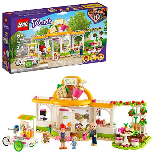 LEGO Friends Heartlake City Organic Café 41444 Building Kit; Modern Living Set for Kids Comes Friends Mia, New 2021 (314 Pieces)