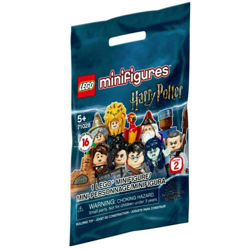 LEGO Harry Potter Series 2 George Weasley con mapa del merodeador y capa amarilla extra corta