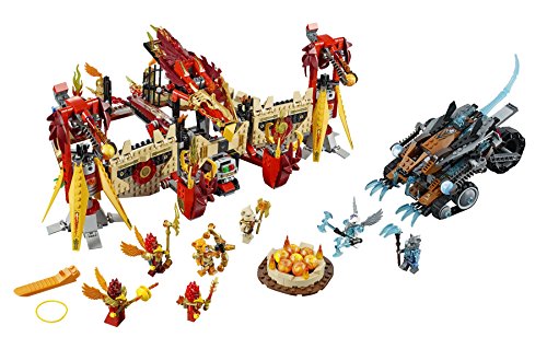 LEGO Legends of Chima - El Templo del Fuego del Fénix Volador, Juego de construcción (70146)