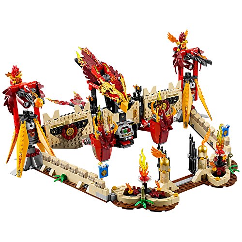 LEGO Legends of Chima - El Templo del Fuego del Fénix Volador, Juego de construcción (70146)