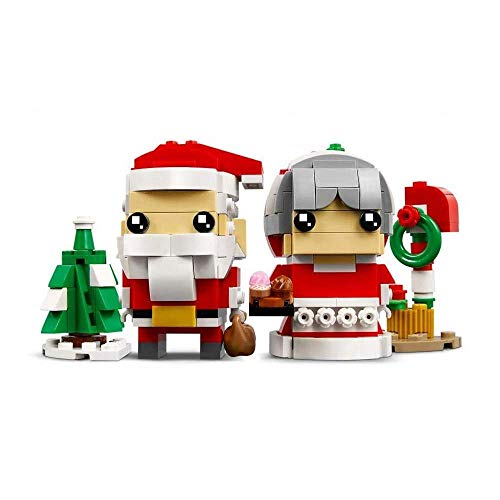 LEGO Mr. & Mrs. Claus - Wish a Happy Christmas with BrickHeadz™ Mr. & Mrs. Claus!