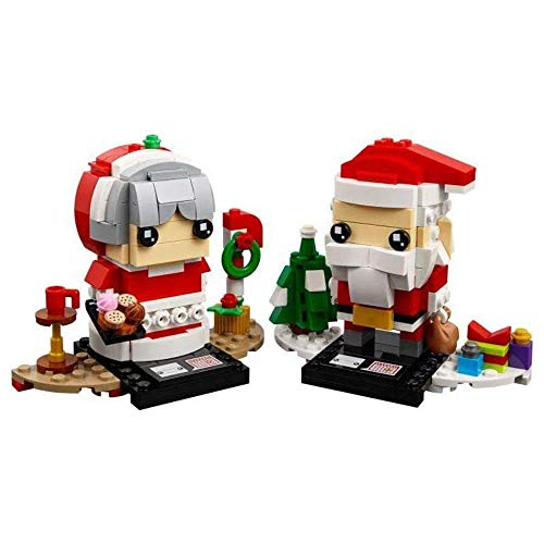 LEGO Mr. & Mrs. Claus - Wish a Happy Christmas with BrickHeadz™ Mr. & Mrs. Claus!