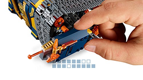 LEGO Nexo Knights Axls 72006 - Peluche de Oruga de Donner