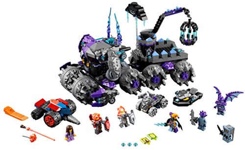 LEGO Nexo Knights - La Morada de Jestro, Juguete de Construcción de Aventuras con Grúa Perforadora (70352)