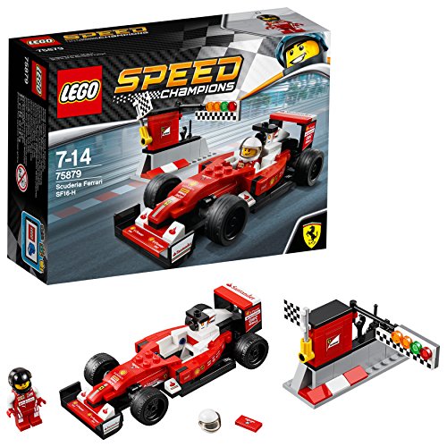 LEGO Speed Champions - Coche SF16-H de la Escudería Ferrari (Lego 75879)