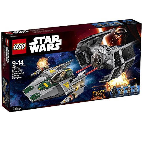 LEGO STAR WARS TM - Tie Advanced de Vader vs. A-Wing Starfighter (6136377)