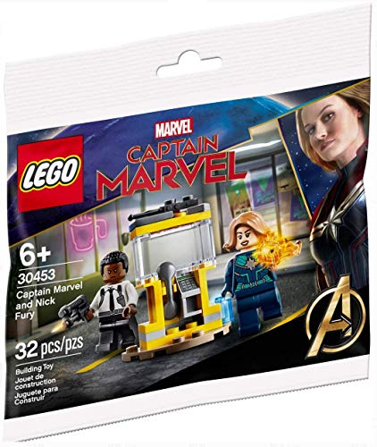 LEGO Super Heroes Capitán Marvel and Nick Fury 30453 - Juego de bolsas de plástico