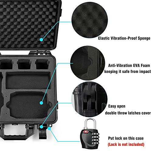 LEKUFEE Estuche de Transporte para dji Mavic Air 2S / Mavic Air 2 y Más Accesorios Mavic Air 2 (No Incluye Drones y Accesorios)