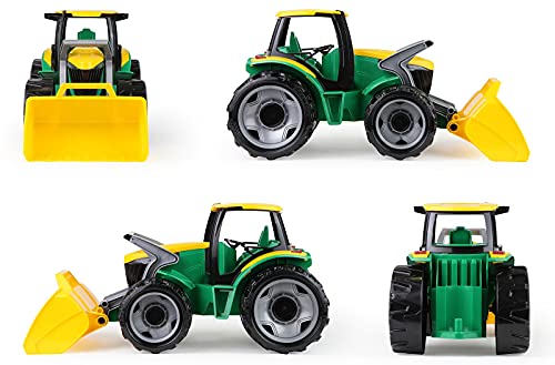 Lena 2123 - Potente Gigantes Tractor con Pala y Remolque, 100 kg de Capacidad, Aproximadamente 62 cm