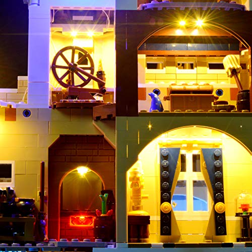 LIGHTAILING Conjunto de Luces (Castillo Disney) Modelo de Construcción de Bloques - Kit de luz LED Compatible con Lego 71040 (NO Incluido en el Modelo)