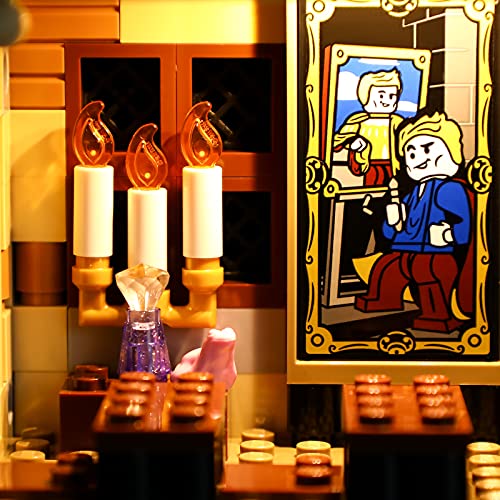 LIGHTAILING Juego de luces para cámara de secretos de Harry Potter Hogwarts – Kit de luces LED compatible con Lego76389 (no incluye el modelo)