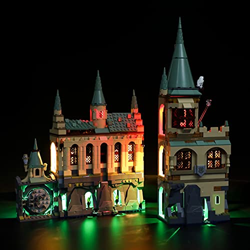 LIGHTAILING Juego de luces para cámara de secretos de Harry Potter Hogwarts – Kit de luces LED compatible con Lego76389 (no incluye el modelo)