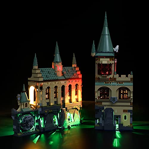 LIGHTAILING Juego de luces para cámara de secretos de Harry Potter Hogwarts – Kit de luces LED compatible con Lego76389 (no incluye el modelo)