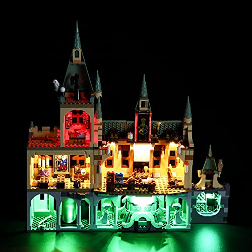 LIGHTAILING Juego de luces para cámara de secretos de Harry Potter Hogwarts – Kit de luces LED compatible con Lego76389 (no incluye el modelo)