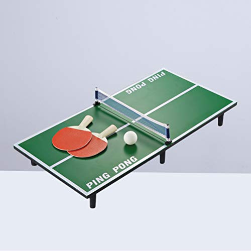 LIOOBO Mesa de Ping Pong Mesa de Ping Pong Juego de Pelota de béisbol Mini Juego de Mesa portátil para niños Educación temprana 1 Juego