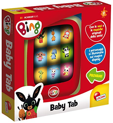 Lisciani Giochi - Bing Baby Tab - Juego Educativo, Multicolor, 79483