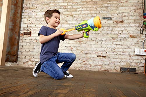 little tikes My First Mighty Blasters Boom Blaster - Lanzador de Mano de Juguete súper Seguro para niños - Juego práctico