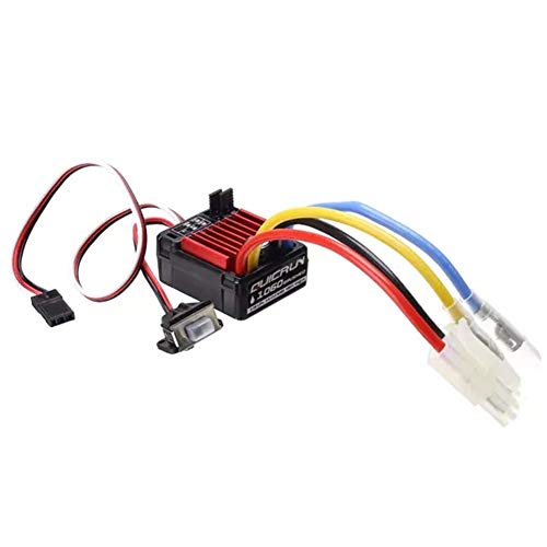 LIZONGFQ QuicRun 1060 Cepillado ESC 60A / 360A 2A / 5V 11.1V RC Pieza de Coche