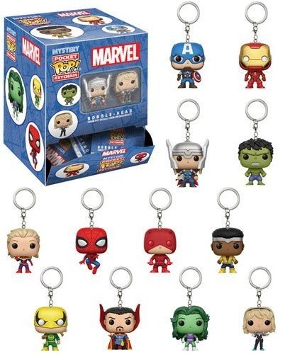 Llavero Pocket POP! Marvel Blindbags surtido