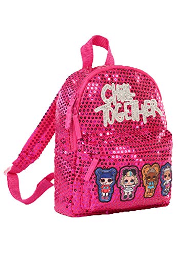 L.O.L. Surprise LOL - Mochila de lentejuelas para niña