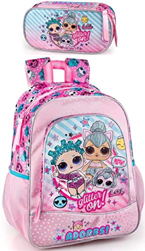 LOL Surprise Mochila y estuche L.O.L. Muñecas Niñas