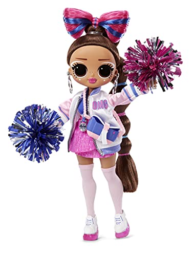 L.O.L. Surprise!- OMG Sports Cheer Diva - Muñeca de Moda Animadora - con 20 sorpresas - Incluye Ropa, Accesorios y más - Coleccionable - para niños a Partir de 3 años, Color (577508C3)