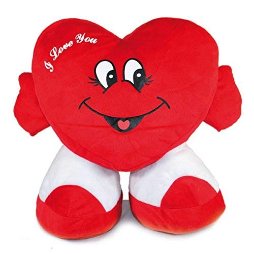 LOYFER Peluche Corazon con Zapato de 20cm