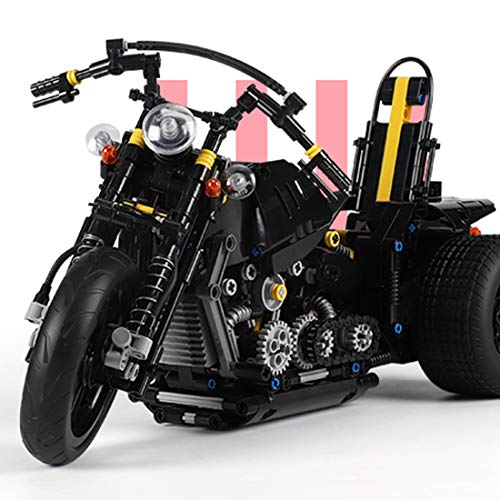 LTGO Bloques de construcción para motocicleta, modelo para Freewheeler MKII, 853, bloques de construcción mecánicos, juguetes para moto de carreras, compatible con Lego Technic