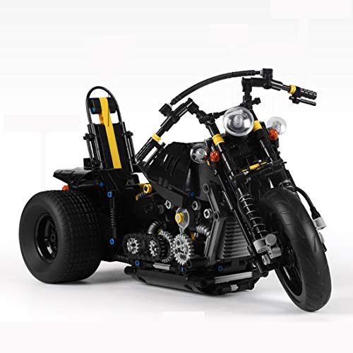 LTGO Bloques de construcción para motocicleta, modelo para Freewheeler MKII, 853, bloques de construcción mecánicos, juguetes para moto de carreras, compatible con Lego Technic