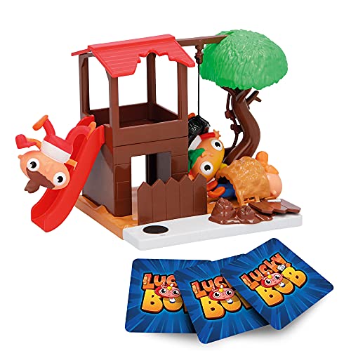 LUCKY BOB Mini Playset Street | Descubre las 3 figuras y 3 cartas de Lucky Bob en el Parque interactivo | Juguete y regalo para niños +3 años