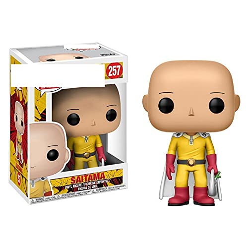 LUDQ 1 Pieza 10Cm One Punch-Man Pop Figuras Anime Figura Cumpleaños niños Colección Adornos