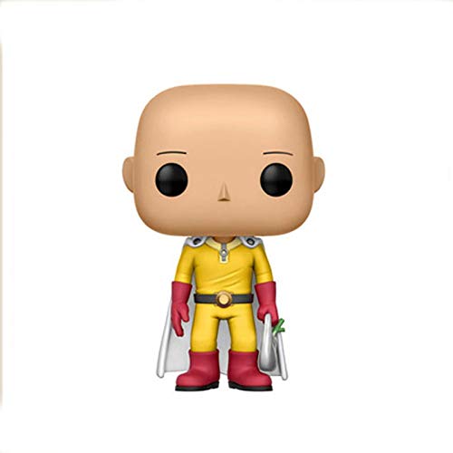 LUDQ 1 Pieza 10Cm One Punch-Man Pop Figuras Anime Figura Cumpleaños niños Colección Adornos