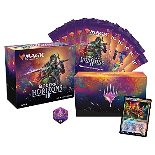 Magic The Gathering C97561000 Modern Horizons 2 Paquete, 10 Draft-Booster y Accesorios (versión Alemana)