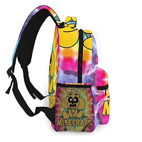 maichengxuan Mochilas Mochila Mik-ecra_CK Mochila Escolar para niños para niñas Niños Mochila Ligera y Duradera para Primaria Mochila para Libros