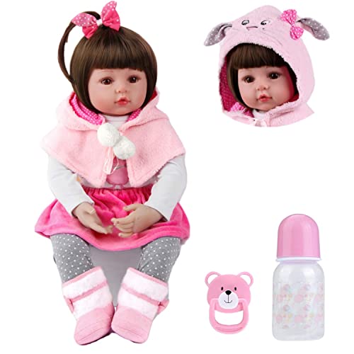 MAIHAO Realista Muñecas Reborn Ninas Silicona Muñecos bebé Toddler Baby Dolls Niño Originales Bebes Girls Baratos 50 Cm