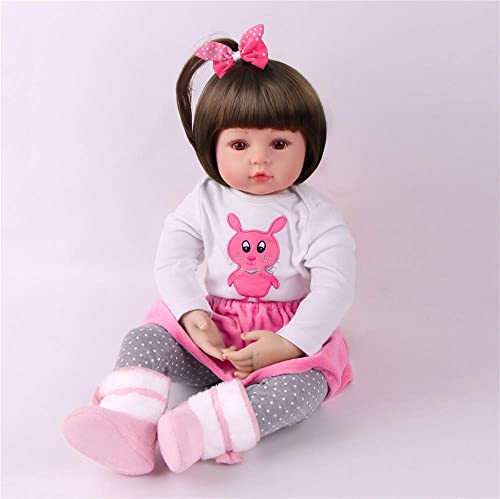 MAIHAO Realista Muñecas Reborn Ninas Silicona Muñecos bebé Toddler Baby Dolls Niño Originales Bebes Girls Baratos 50 Cm