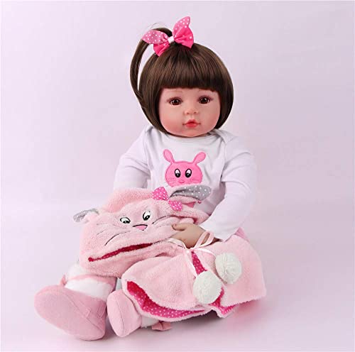 MAIHAO Realista Muñecas Reborn Ninas Silicona Muñecos bebé Toddler Baby Dolls Niño Originales Bebes Girls Baratos 50 Cm