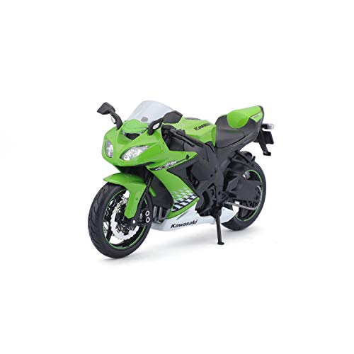 Maisto 531187 - Moto Kawasaki ZX-10R '10 (Escala 1:12)